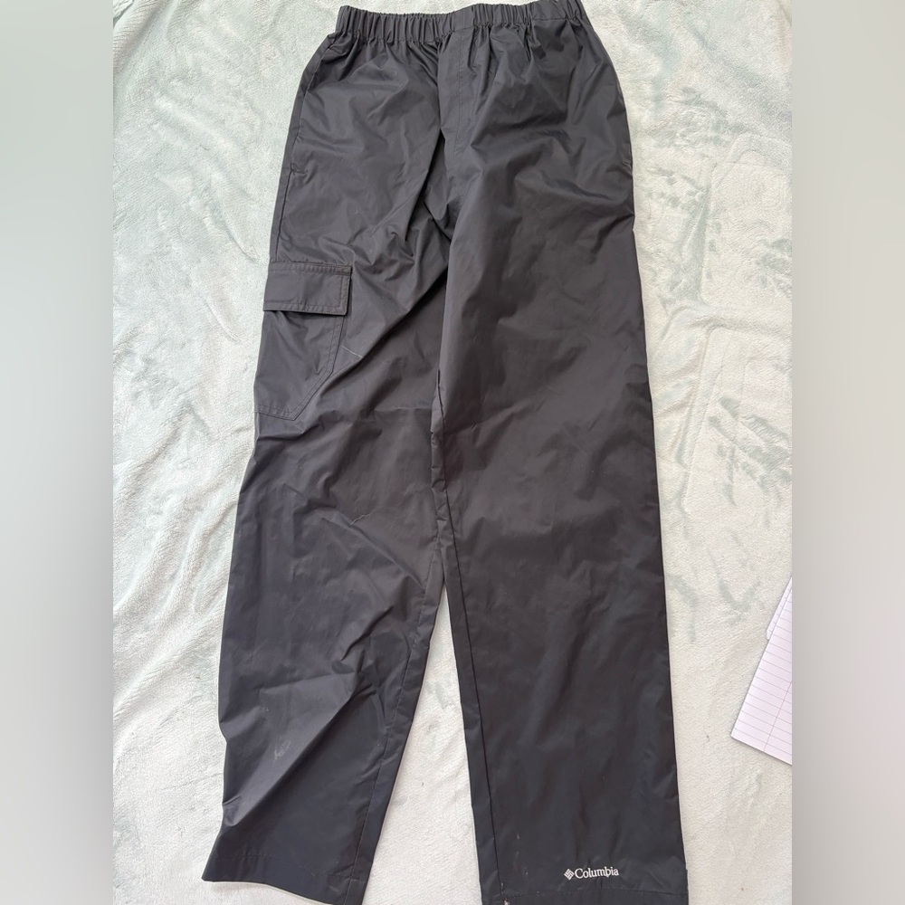 Columbia Black Cargo Pants Straight Leg Durable